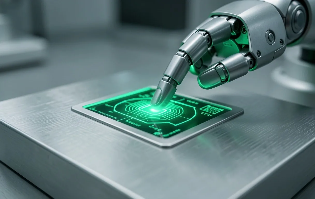 Robot precision detail